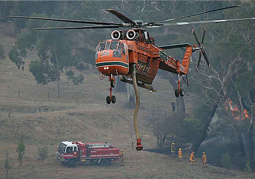 ps.Revolutionizing Aerial Firefighting with S-64 Air Helicopter and Sea Snorkels. - H๏τ News MamaMath