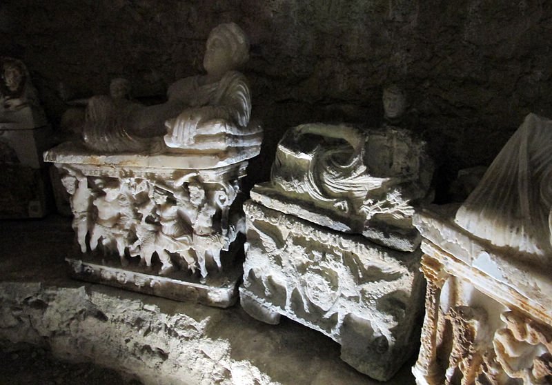 Inghirami Tomb, Volterra, Italy