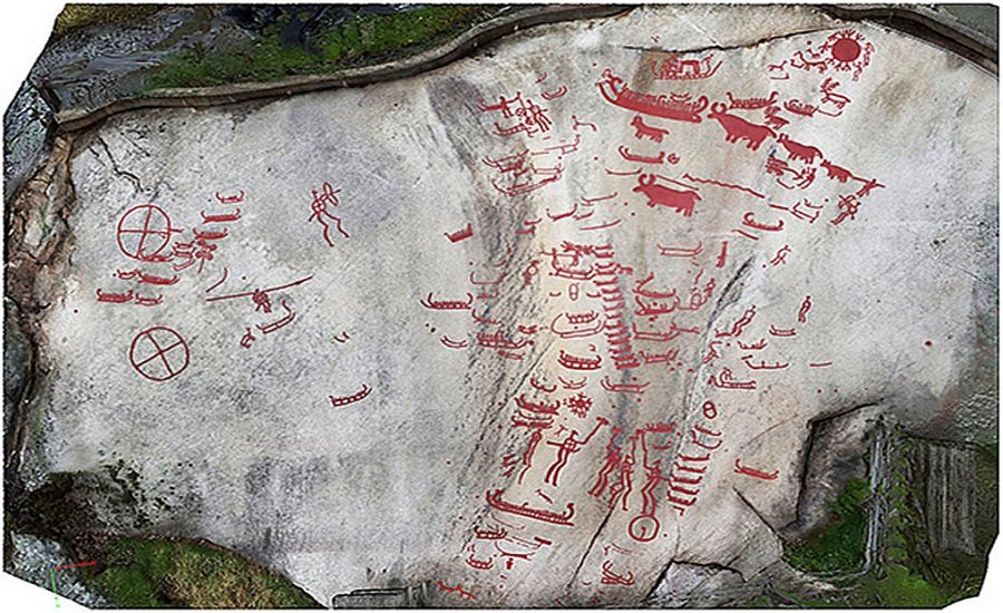 Tanum’s petroglyphs. Image credit: SvensktHällristningsForskningsArkiv