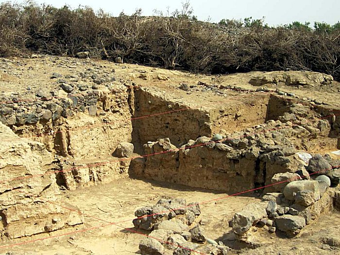 Archaeological excavations at Adulis, done by the Italian Roberto Paribeni in 1907