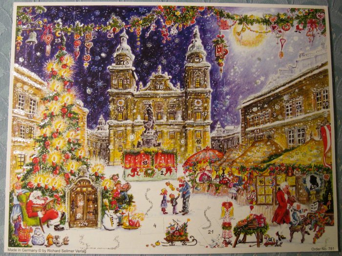 Advent calendars are also part of the Advent tradition.