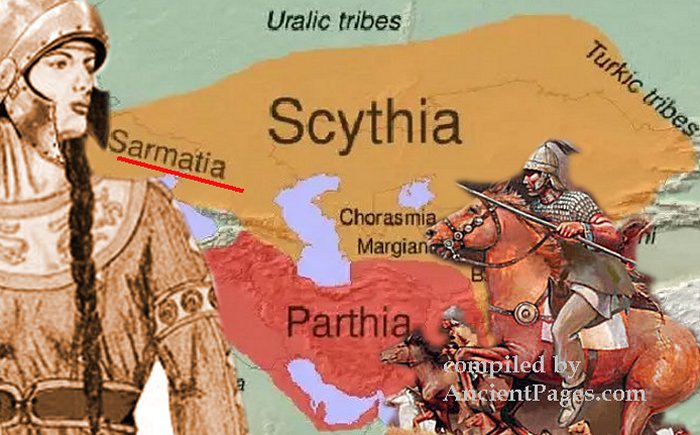 Among many women who lived in this part of the world, and roamed wild Scythian steppes, was Amage, a Sarmatian warrior queen who lived at the end of the 2nd century BC.