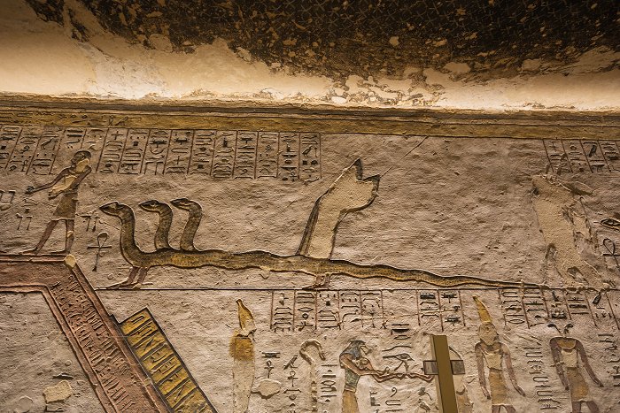 Apophis in the tomb of Ramesses III.