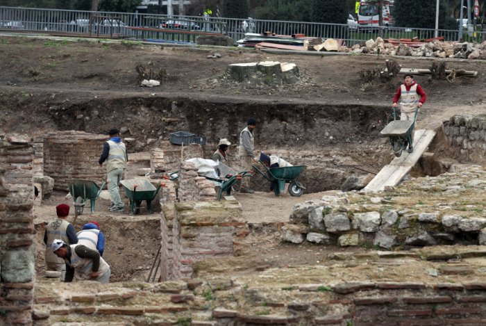 Three Grave Steles Unearthed At Istanbul's 1,500-Year-Old St. Polyeuktos Church