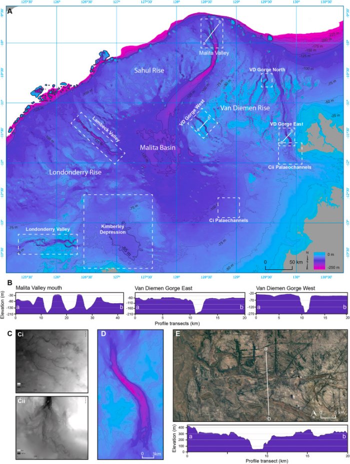 Large Underwater Site That Was Home To 500,000 People About 14,000 Years Ago Identified Northwest Of Australia