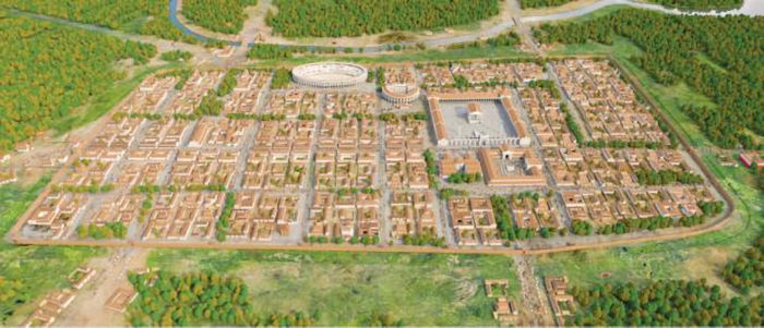 Stunning Reconstructions Shows What Colchester Looked Like During Roman Times