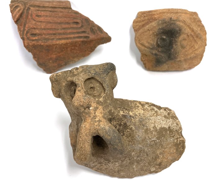 Indigenous Caribbean islanders developed elaborate and ornate pottery styles that varied across time and between cultures. Credit: Lindsay Bloch