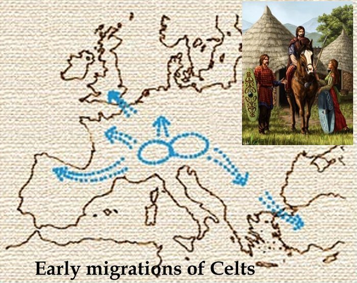 Celts migrations