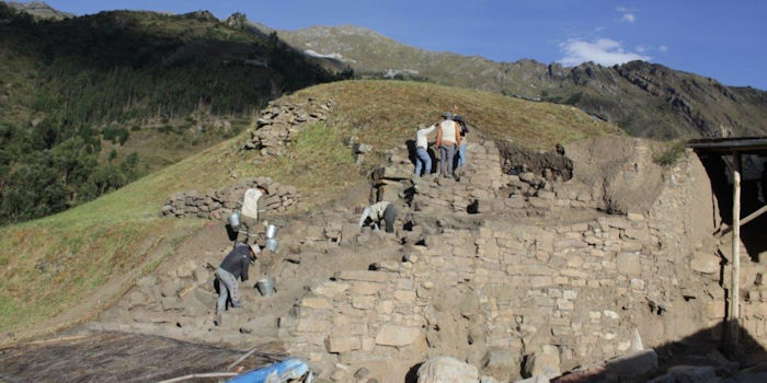 discovery of a new ceremonial gallery in Chavín de Huántar