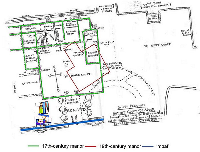 Medieval Manor Of Court De Wyck - Re-Discovered