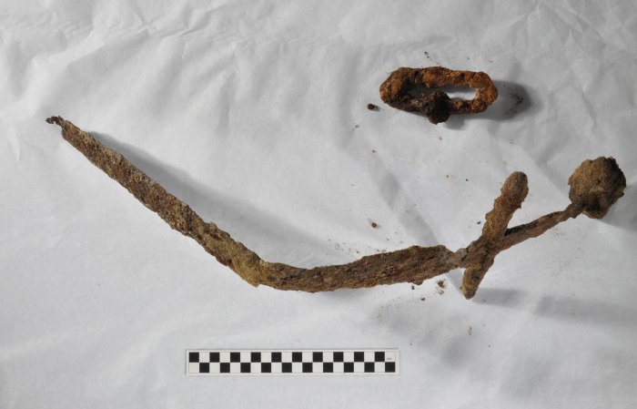 Crusader-Era Sword Discovered At Previously Unknown Burial Site In Finland