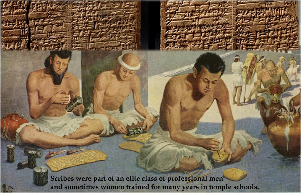 Scribes in Sumer