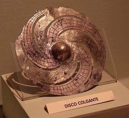 Mysterious 2,000-Year-Old Disco Colgante - Unknown High-Tech Device, A Representation Of A Spiral Galaxy Or Something Else?