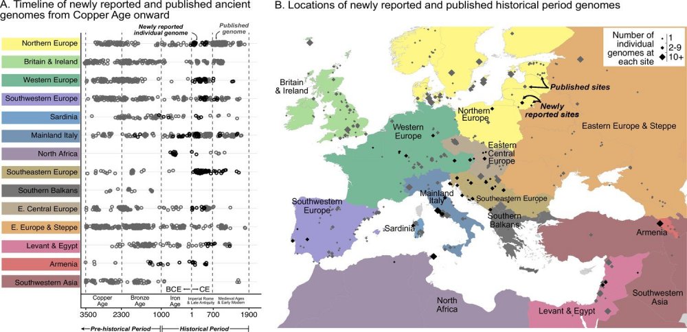 Ancient DNA Reveals How People Migrated During The Roman Empire