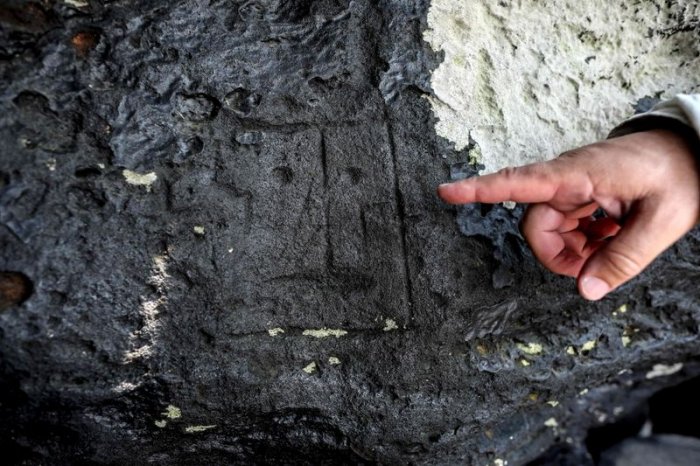 Drought Reveals 2,000-Year-Old Rock Carvings In Brazil's Amazon