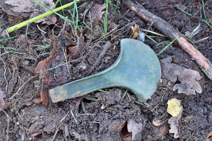 Five Rare Bronze Age Axe Heads Found In Polish Forest