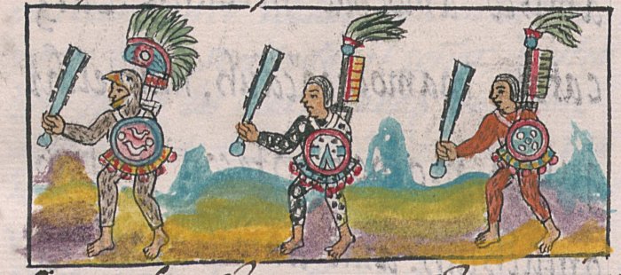 Fearsome Aztec Eagle And Jaguar Warriors Of Mesoamerica