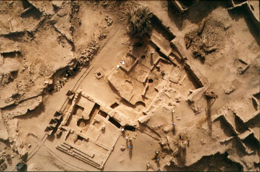  Aerial view of the ancient site of Garama. Image credit: Katy Tzaralunga – CC BY 2.0