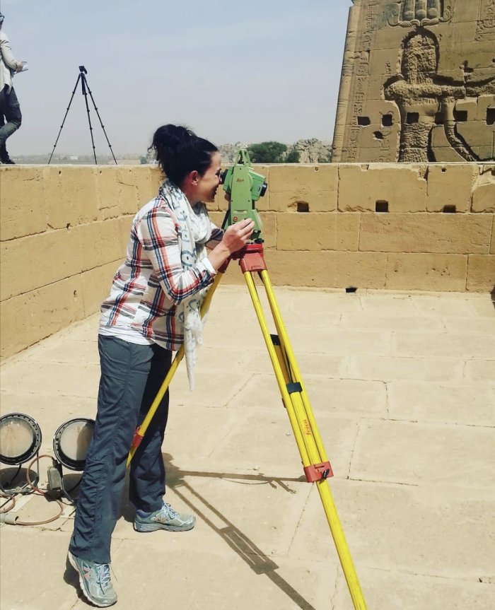 Sabrina Higgins, SFU archaeologist and project co-investigator. PH๏τo Credit: Simon Fraser University