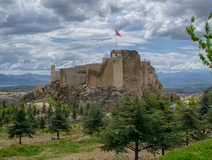 1,000-Year-Old Palace Kitchen With A Canonball Inside An Oven Found At Harput Castle In Elazig