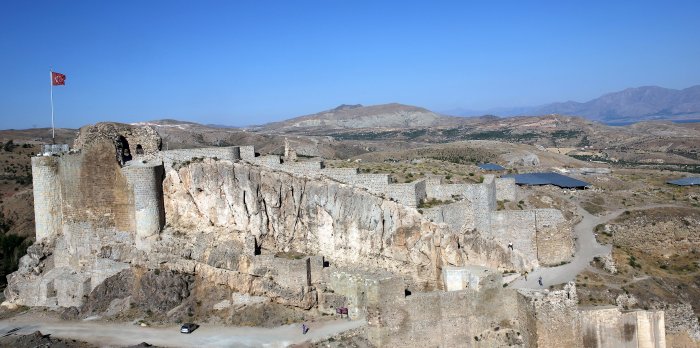 1,000-Year-Old Palace Kitchen With A Canonball Inside An Oven Found At Harput Castle In Elazig