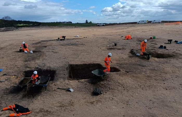 Why Was The Iron Age Village Near Elgin In Scotland Suddenly Abandoned And Burned Down?