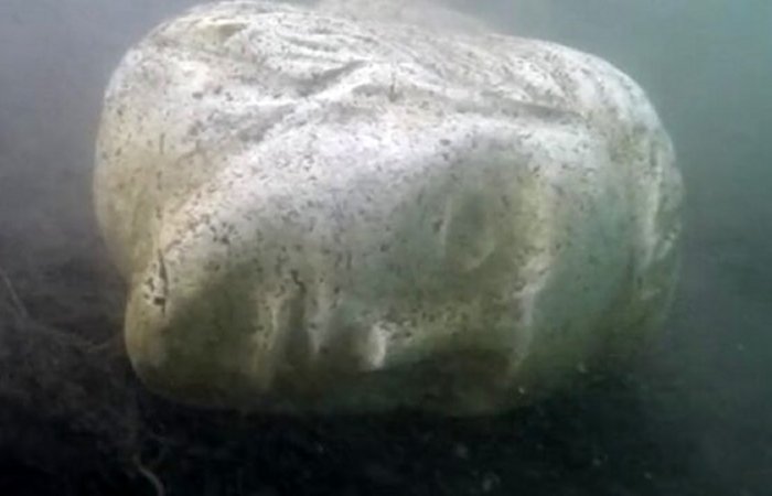 Roman Marble Head Found In Lake Nemi Could Be From Caligula's Legendary Ships