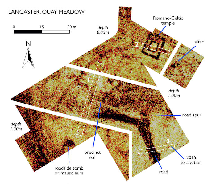 Evidence Of A Rare Celtic-Roman Temple Near Lancaster Castle