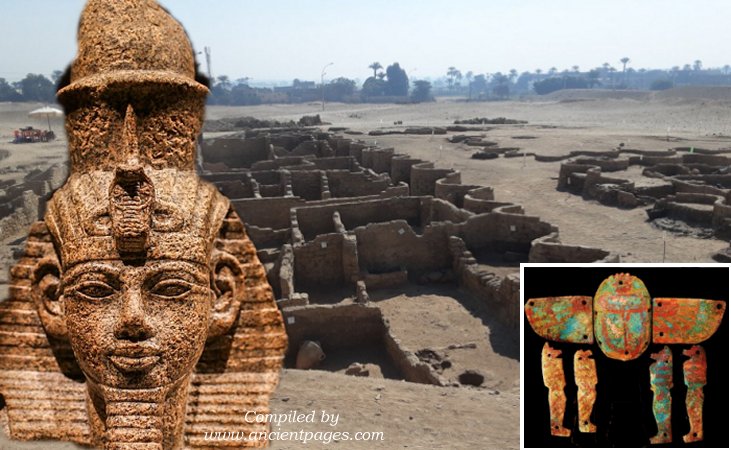 Lost Golden City Of Pharaoh Amenhotep III Discovered In Luxor