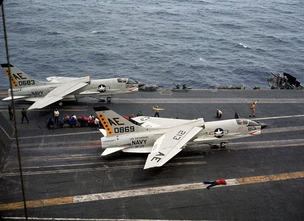 Has there ever been a carrier plane so powerful, that though not recommended it could take off from a carrier without a catapult, or the ship moving into the wind? Theoretically, the