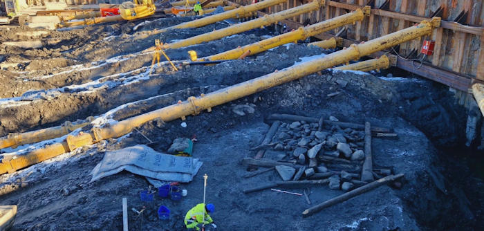 Why Did Archaeologists Destroy Medieval King's Wharf After Excavations?