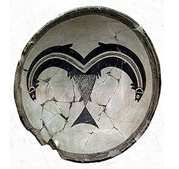 Mimbres bowl from Maxwell collection. Credit: University of New Mexico