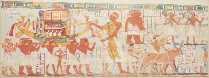 Secrets Of Egyptian Painters Revealed By Chemistry