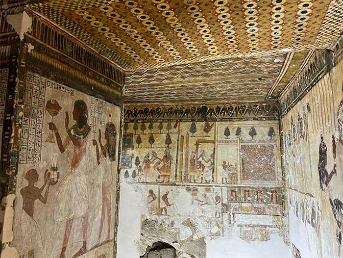 Look Inside The Amazing Egyptian Tomb Of Scribe Neferhotep In Luxor