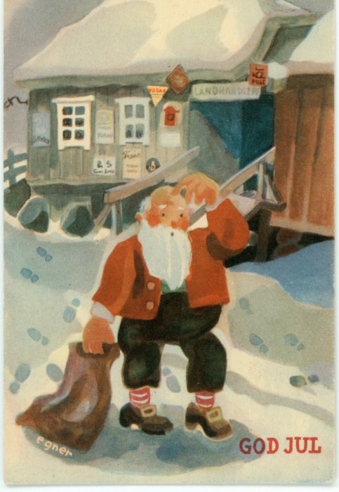 How Norwegians expressed resistance against Nazi occupation using Christmas cards