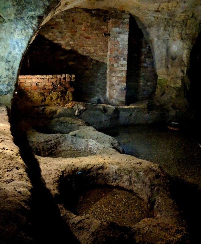 Nottingham Caves. Location: Drury Hill, Nottingham. 