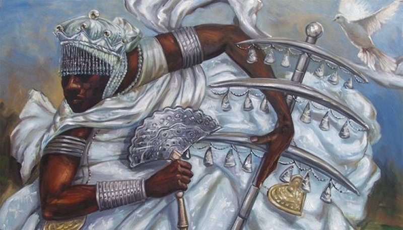 Obatala, the great god of Yoruba people