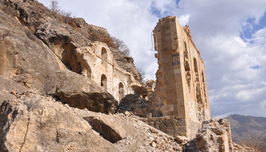 The 14th-century Hutura Hagios Monastery Church