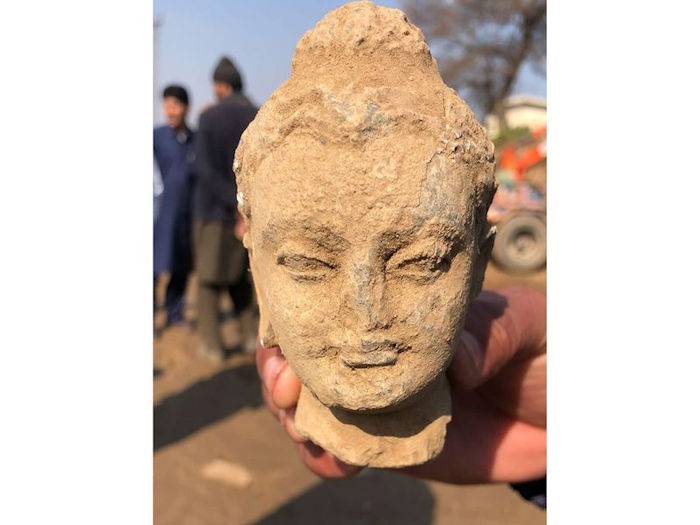 1,800-Year-Old Buddhist Stupa And Relics Discovered Near Bazira, The Ancient City Of Alexander The Great