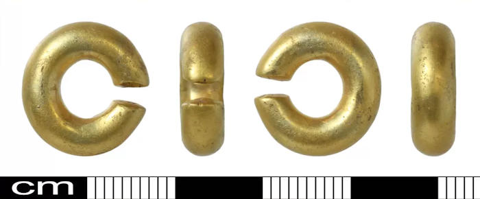 'Incredibly Mysterious' Bronze Age Gold Penannular Ring Found In Norfolk