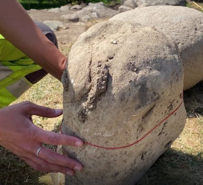 Unusual Discovery Of Viking Age Phallus Stone In Tystaberga, Sweden