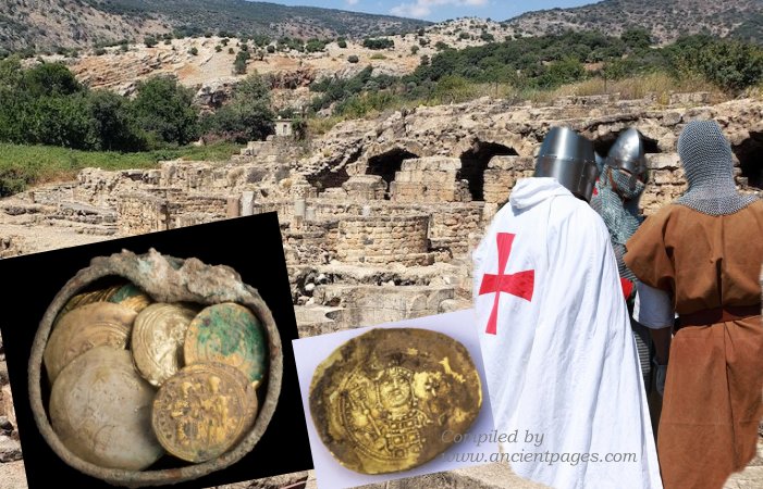 Treasure Hoard Of Rare Gold Coins From The Crusader Conquest Discovered In Caesarea, Israel