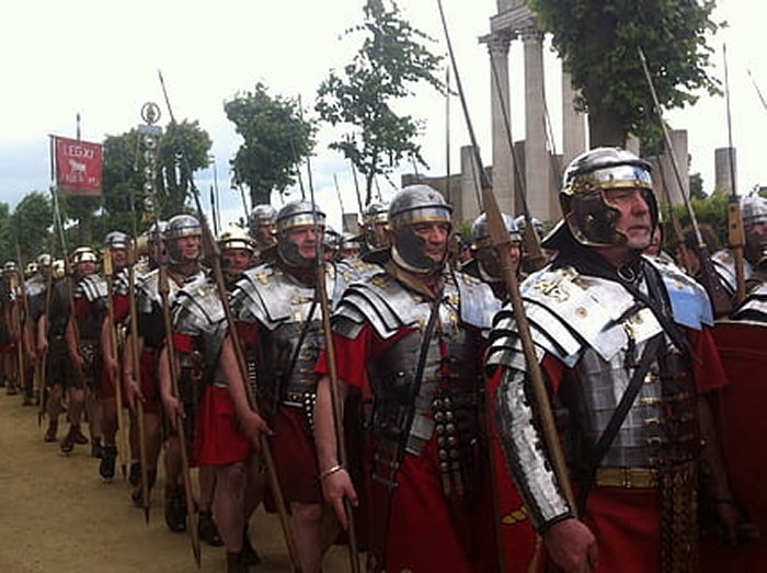 Roman soldiers