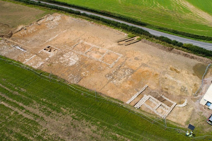 Skeleton Of An Ancient Roman Mercenary Buried With His Sword Discovered In South Wales