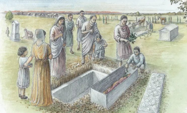 Who Was The Mysterious Spitalfields Roman Noblewoman Dressed In Silk Found In A Sarcophagus In London?