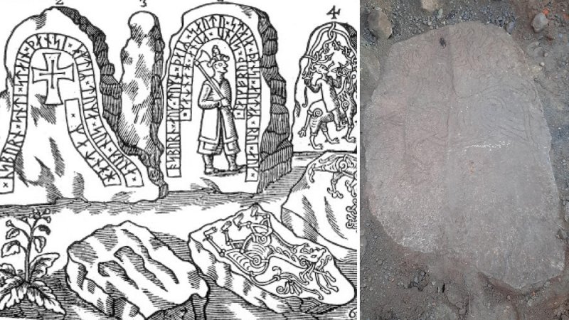 Unique Lost Runestone Hunnestad Monument Finally Found After 300 Years In Sweden