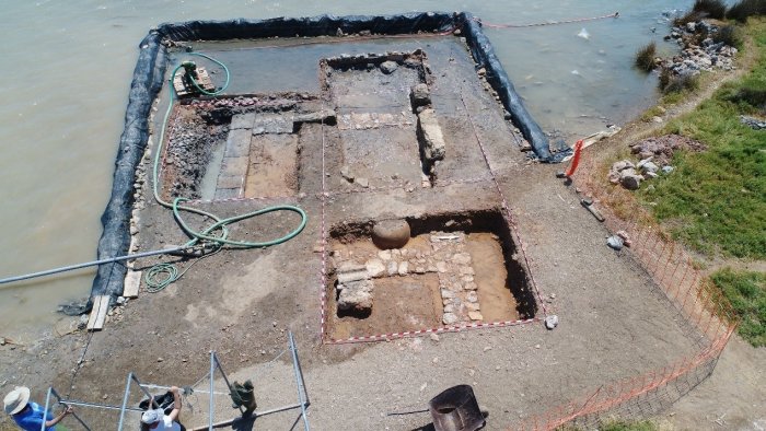 Ancient Greek Seven-Room Building And Treasures Found Underwater Off The Coast Of Salamis