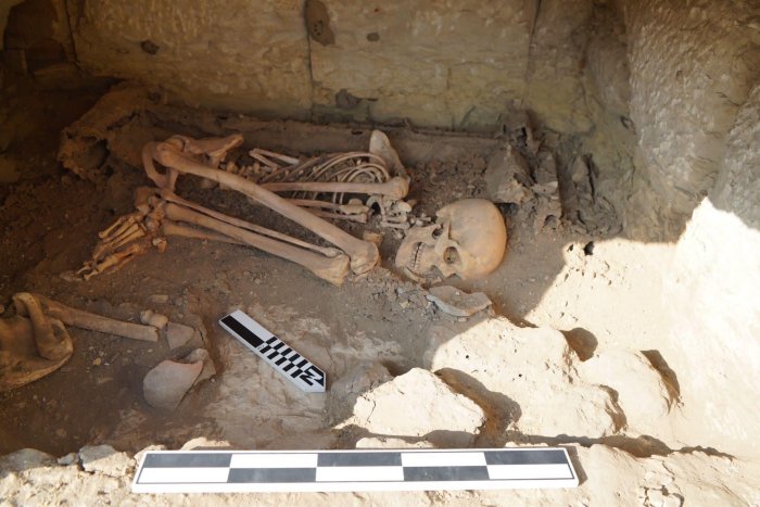 Ancient Egyptian Tombs With Stunning Trove Of Artifacts And Human Remains Unearthed In Saqqara