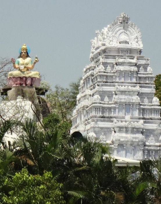 Basara Gnana Saraswathi temple is dedicated to Goddess Saraswathi Devi 