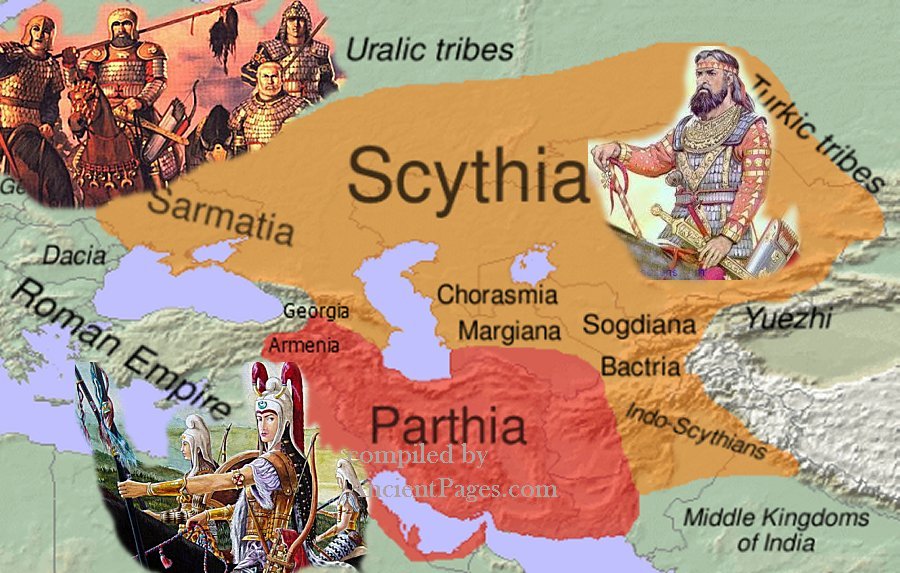 Origin of Scythians